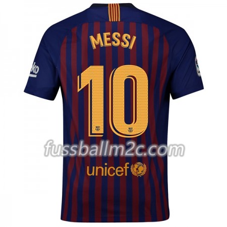 Fußballtrikots FC Barcelona Messi 10 Heim Trikotsatz 2018-2019